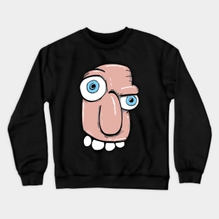 Happy Hilljack Floating Head Crewneck Sweatshirt